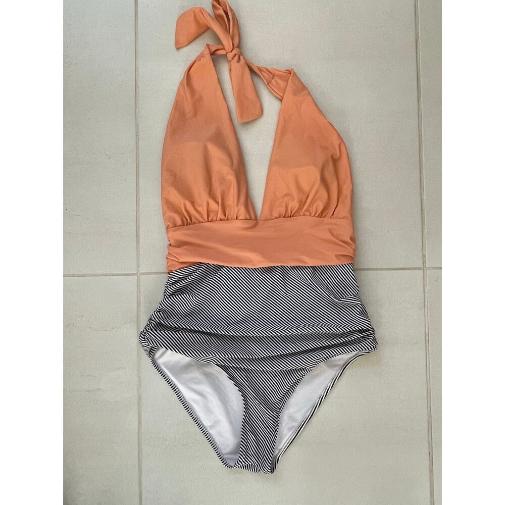 Cupshe Keeping You Accompanied Color Block Stripe… - image 1